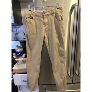 Tommy Hilfiger Khaki Youth Sz20 Adjustable Waist Cotton Easter,wedding,brunch